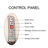 Health Care Vibrator Hands Free Best Infrared Kneading Cordless Electronic Healax Back Neck and Shoulder Massager with Heat