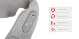 LUYAO OEM ODM Deep Kneading Heating Shiatsu Belt Rechargeable Type-C Charging Neck & Shoulder Massager