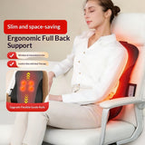 Full Back Shiatsu Massage Cushion with Heat Electric Massage Chair Pad for Home Office Muscle Relaxation