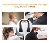 Infrared Kneading Electric Neck Shoulder Massager