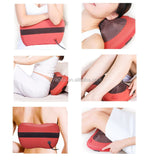 Luyao Wholesale Infrared Ball Electronic Shiatsu Massage Car Lumbar Back Neck Massage Pillow with Heating