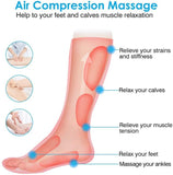 LY-670B Leg Massager for Circulation and Relaxation with Heat Foot and Calf Massage Air Compression