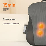Full Back Shiatsu Massage Cushion with Heat Electric Massage Chair Pad for Home Office Muscle Relaxation