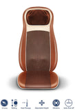 LY-712A OEM Full Body Shiatsu Heated Massage Cushion with Kneading & Vibrating Functions PU Material Car Seat Back Relax Machine