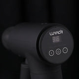 LUYAO LY-675A Handheld Wireless Deep Tissue Massage Gun Relax Muscles with Brushed Motor & LCD Screen for Body Treatment