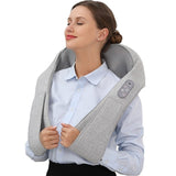 LUYAO OEM ODM Deep Kneading Heating Shiatsu Belt Rechargeable Type-C Charging Neck & Shoulder Massager