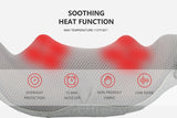 LUYAO OEM ODM Deep Kneading Heating Shiatsu Belt Rechargeable Type-C Charging Neck & Shoulder Massager